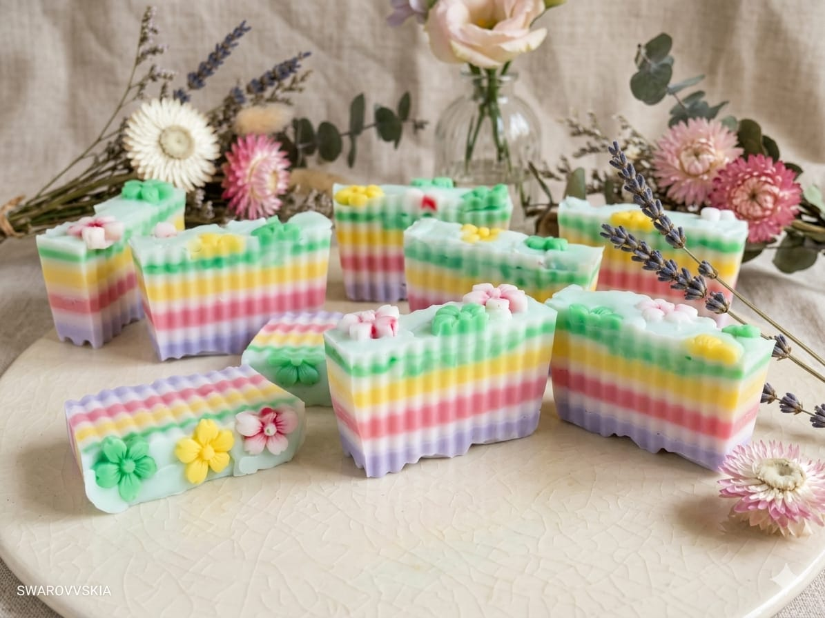 Cassata Luxury Soap by Swarovvskia