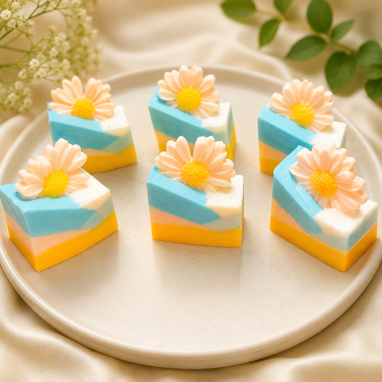 Velvet Damascena Rose Petal Soap